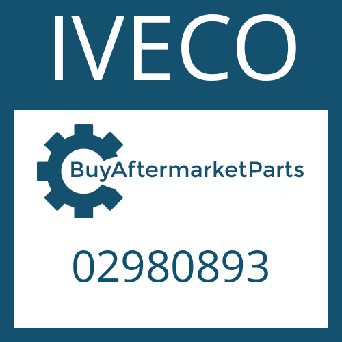 02980893 IVECO O-RING