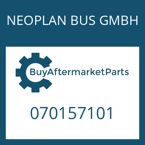 NEOPLAN BUS GMBH 070157101 - O-RING
