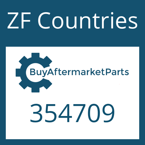 ZF Countries 354709 - O-RING