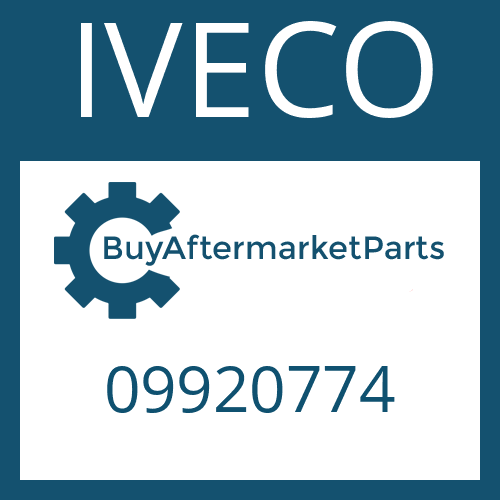 09920774 IVECO SHAFT SEAL