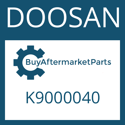 DOOSAN K9000040 - O-RING