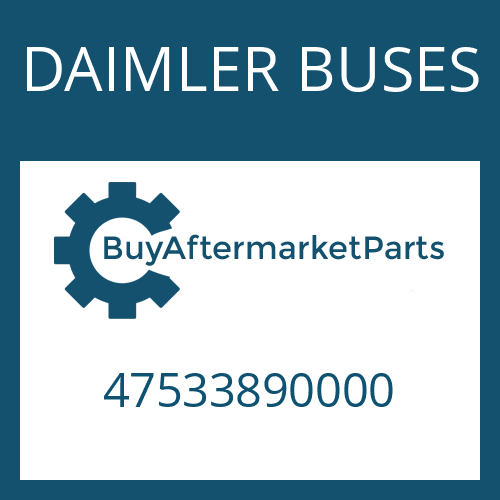 DAIMLER BUSES 47533890000 - O-RING