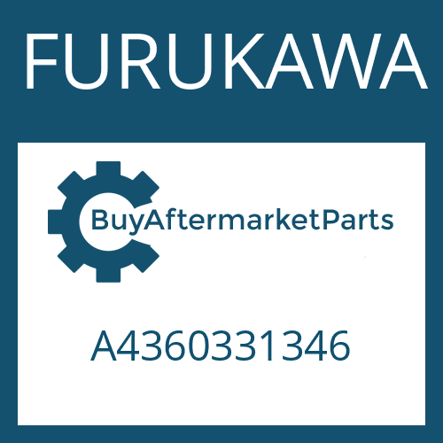 FURUKAWA A4360331346 - O-RING
