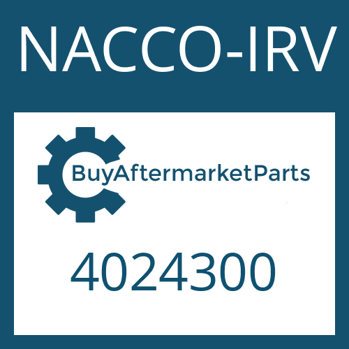 NACCO-IRV 4024300 - O-RING
