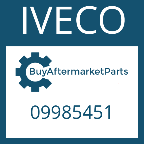 IVECO 09985451 - SEALING RING