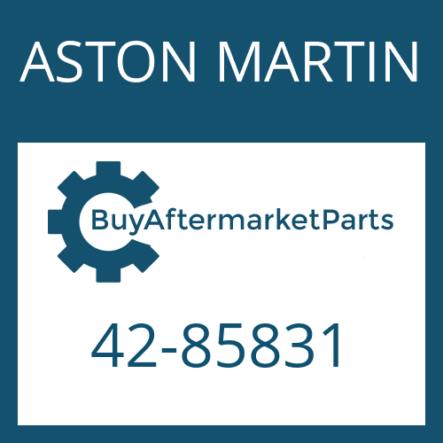 ASTON MARTIN 42-85831 - SEALING RING