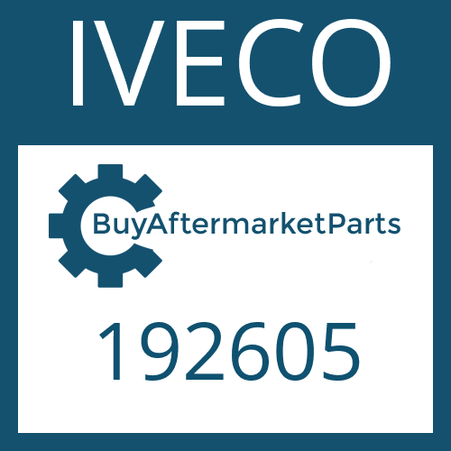192605 IVECO SEALING RING