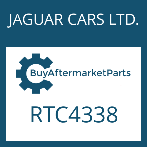 JAGUAR CARS LTD. RTC4338 - SEALING RING