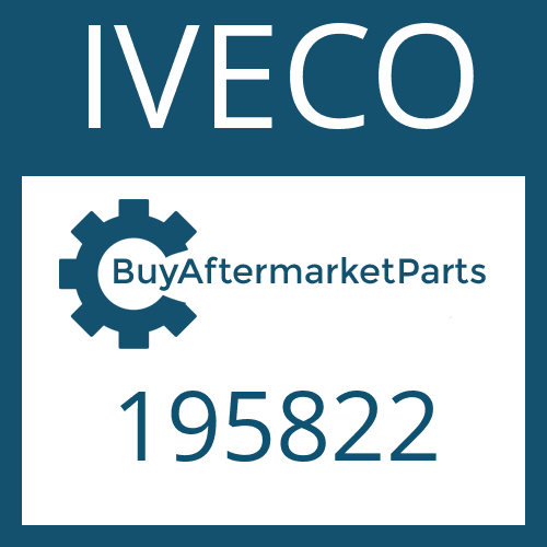 IVECO 195822 - SEALING RING