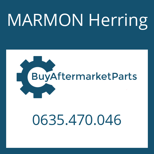MARMON Herring 0635.470.046 - CYL.ROLLER