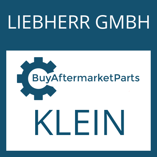 LIEBHERR GMBH KLEIN - CAP SCREW