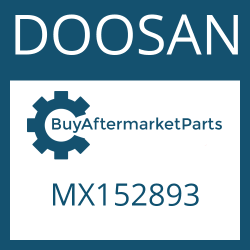 DOOSAN MX152893 - CAP SCREW
