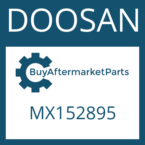 DOOSAN MX152895 - CAP SCREW