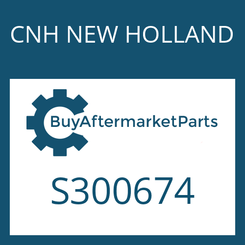 CNH NEW HOLLAND S300674 - CAP SCREW