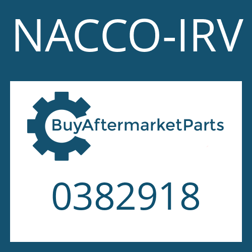NACCO-IRV 0382918 - CAP SCREW