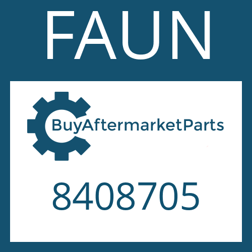 8408705 FAUN SLOTTED NUT