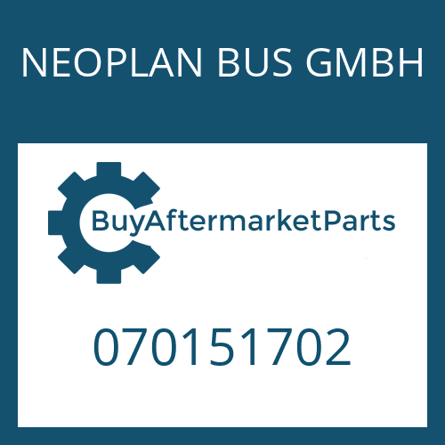 NEOPLAN BUS GMBH 070151702 - SLOTTED NUT