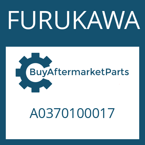 FURUKAWA A0370100017 - WASHER