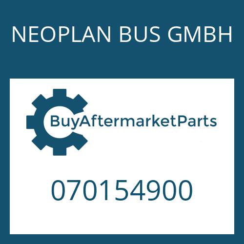 NEOPLAN BUS GMBH 070154900 - WASHER