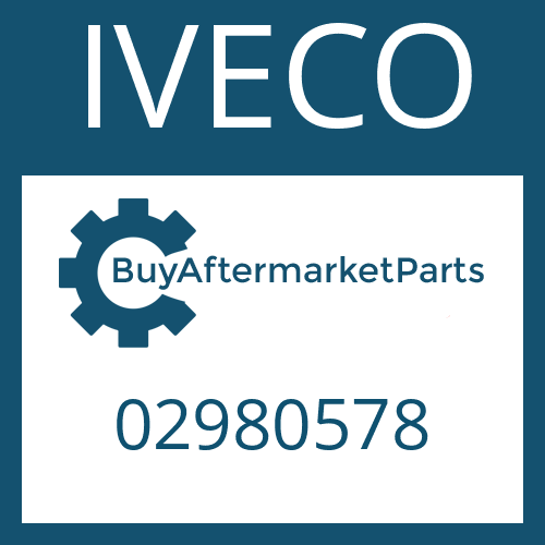 IVECO 02980578 - WASHER