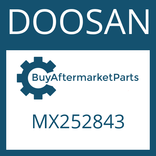 DOOSAN MX252843 - WASHER