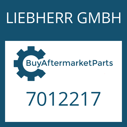 LIEBHERR GMBH 7012217 - WASHER