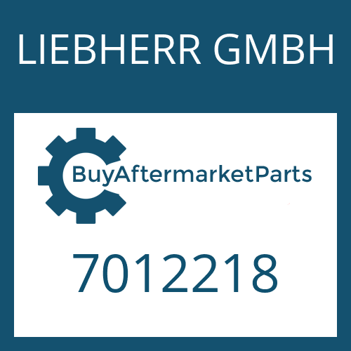 LIEBHERR GMBH 7012218 - WASHER