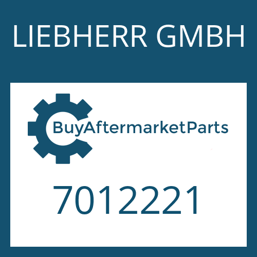 LIEBHERR GMBH 7012221 - WASHER