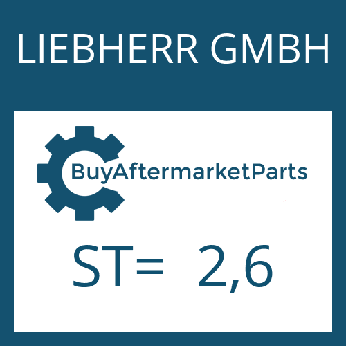 LIEBHERR GMBH ST= 2,6 - SHIM