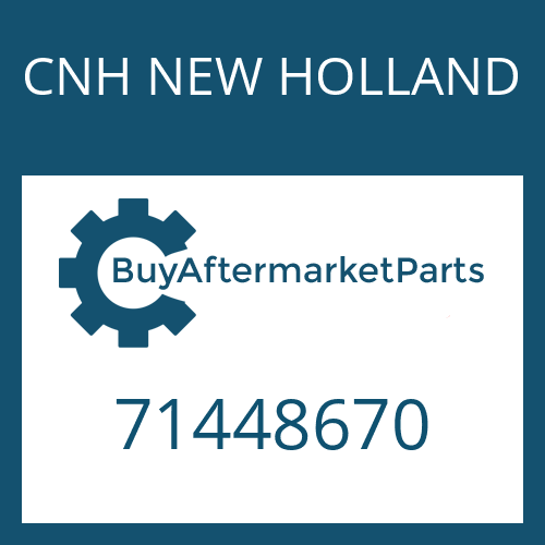 CNH NEW HOLLAND 71448670 - WASHER