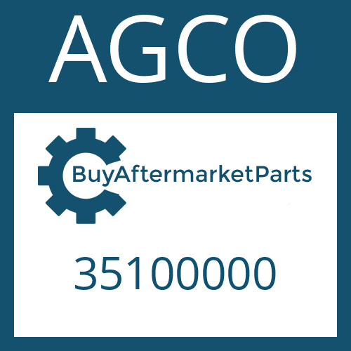AGCO 35100000 - WASHER