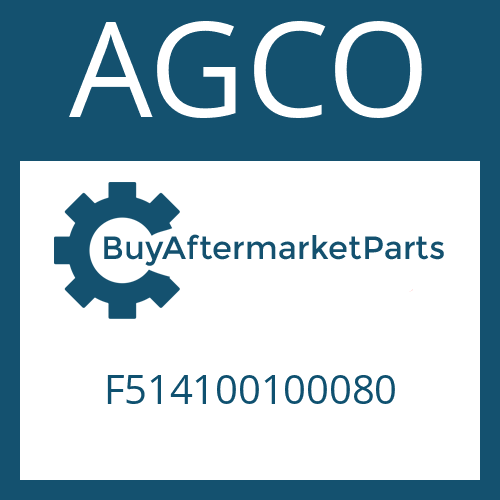 AGCO F514100100080 - WASHER