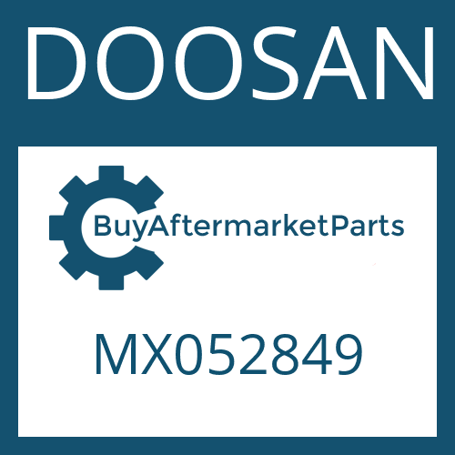 DOOSAN MX052849 - WASHER