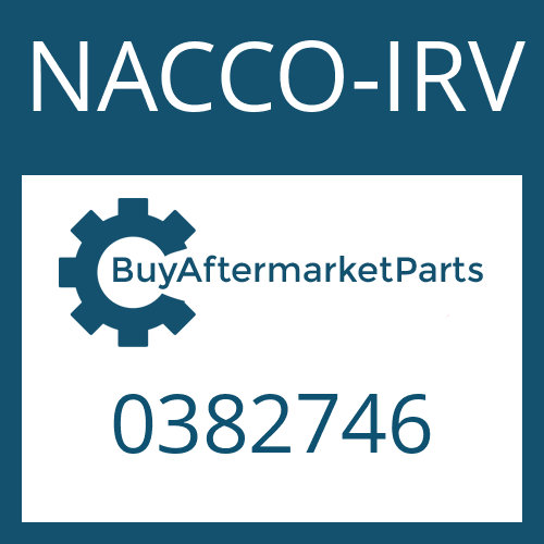 NACCO-IRV 0382746 - INTERMEDIATE WASHER