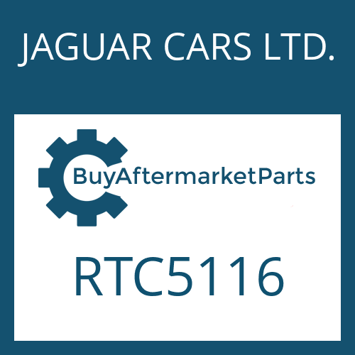RTC5116 JAGUAR CARS LTD. WASHER