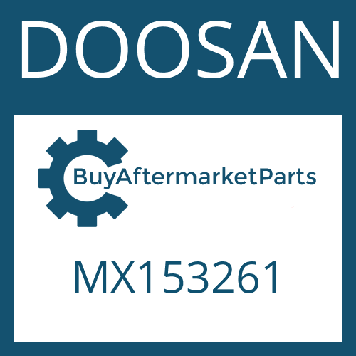 DOOSAN MX153261 - THRUST WASHER