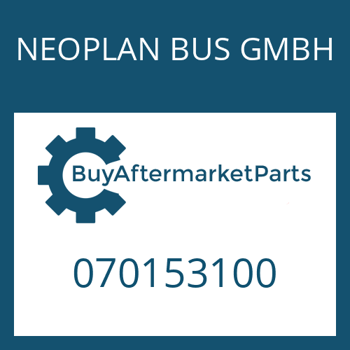 070153100 NEOPLAN BUS GMBH SUPPORT SHIM