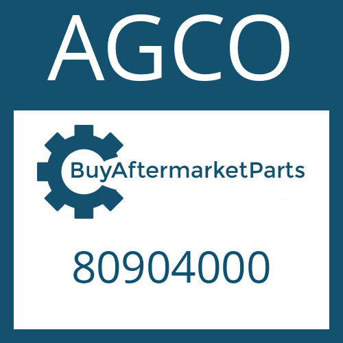 AGCO 80904000 - TYPE PLATE