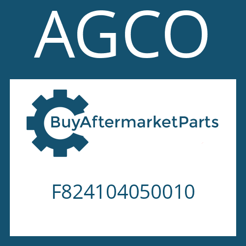 AGCO F824104050010 - TYPE PLATE