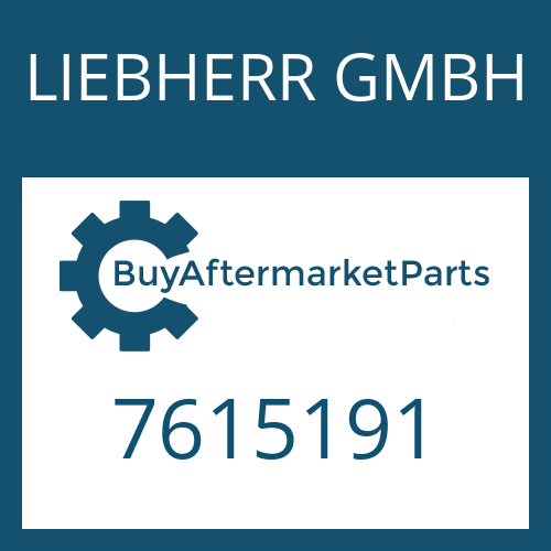 LIEBHERR GMBH 7615191 - SNAP RING