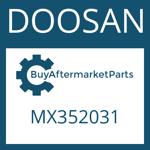 DOOSAN MX352031 - BOLT