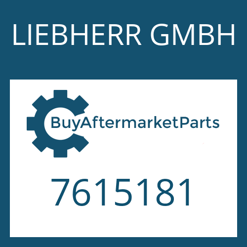 LIEBHERR GMBH 7615181 - COMPR.SPRING
