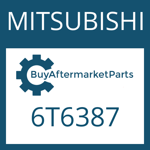 6T6387 MITSUBISHI COMPRESSION SPRING