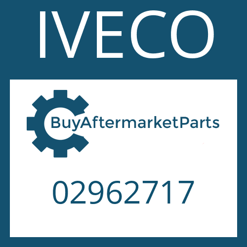 IVECO 02962717 - SHAFT SEAL