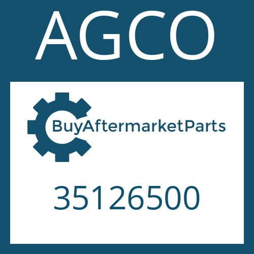 AGCO 35126500 - TAPER ROLLER BEARING