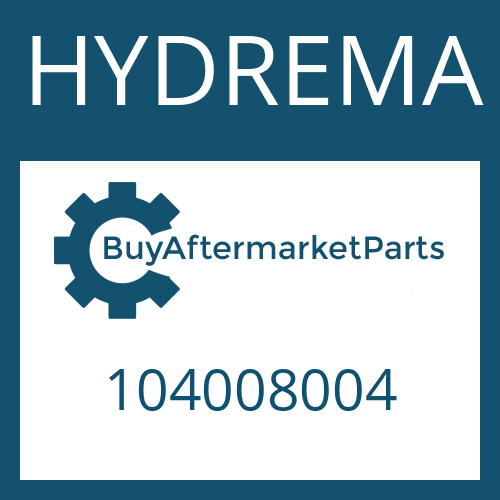 HYDREMA 104008004 - STOP SCREW