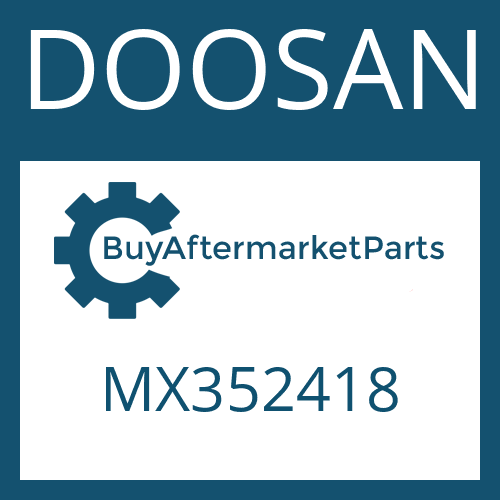 DOOSAN MX352418 - HEXALOBULAR DRIVING SCREW