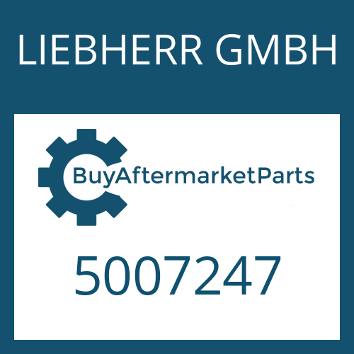 LIEBHERR GMBH 5007247 - SCREW PLUG