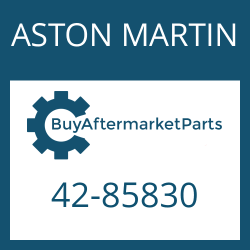ASTON MARTIN 42-85830 - SCREW PLUG