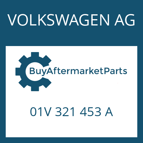 VOLKSWAGEN AG 01V 321 453 A - COUNTERSUNK SCREW